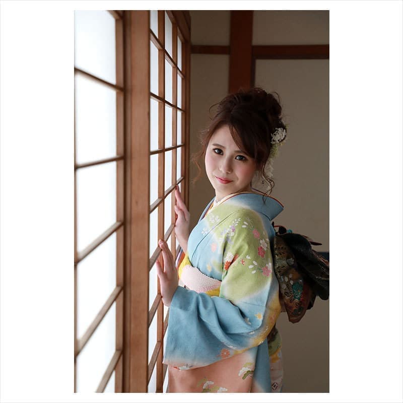 成人式前撮り撮影