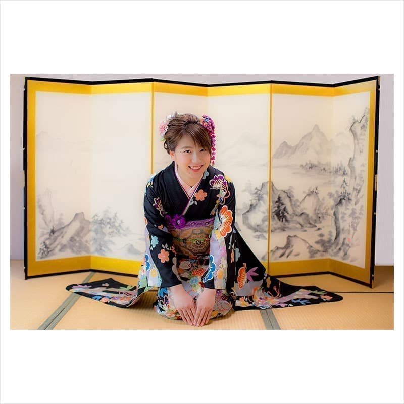 成人式前撮り撮影