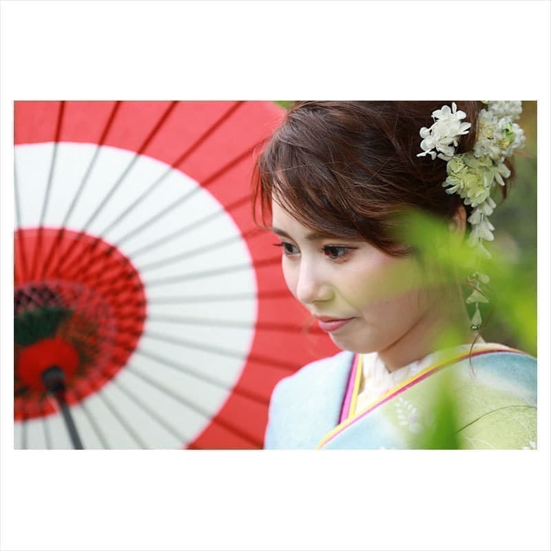 成人式前撮り撮影