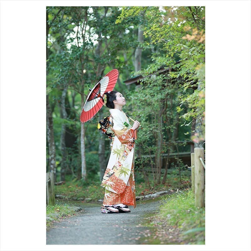 成人式前撮り撮影